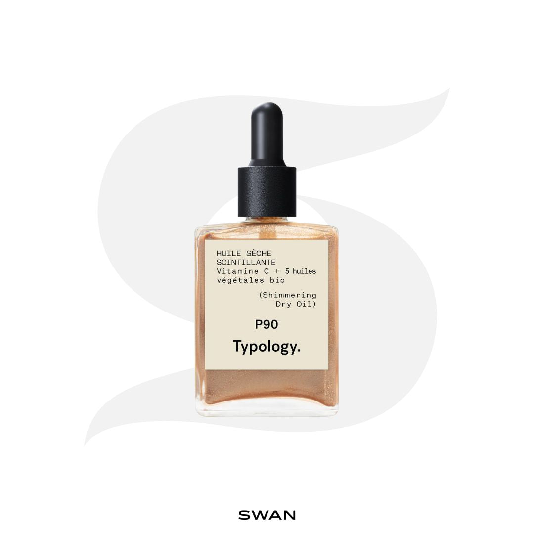 Typology P90 - Schimmerndes Körper- & Haaröl, 30 ml